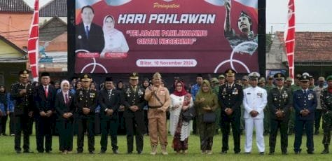 Pjs Bupati Blitar Peringatan Hari Pahlawan 2024