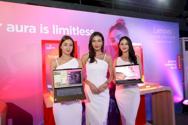 Laptop produk Lenovo 