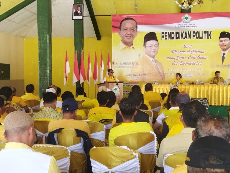 Upaya Golkar menang Ipuk-Mujiono 