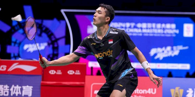 Jonatan Christie jadi runner-up China Masters 2024/Dok PBSI