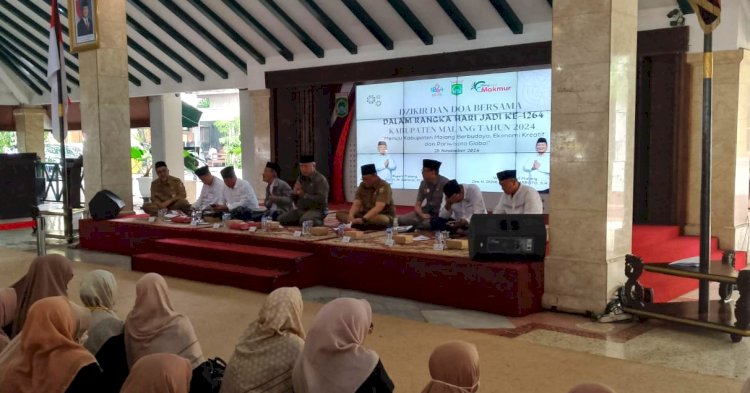   Kegiatan doa bersama yang digelar Pemkab Malang di Pendopo Agung Kabupaten Malang/Ist