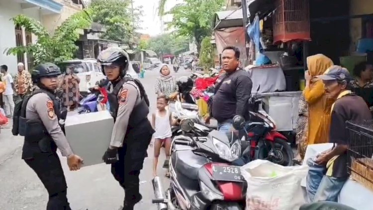 Penemuan bunker narkoba di Surabaya 