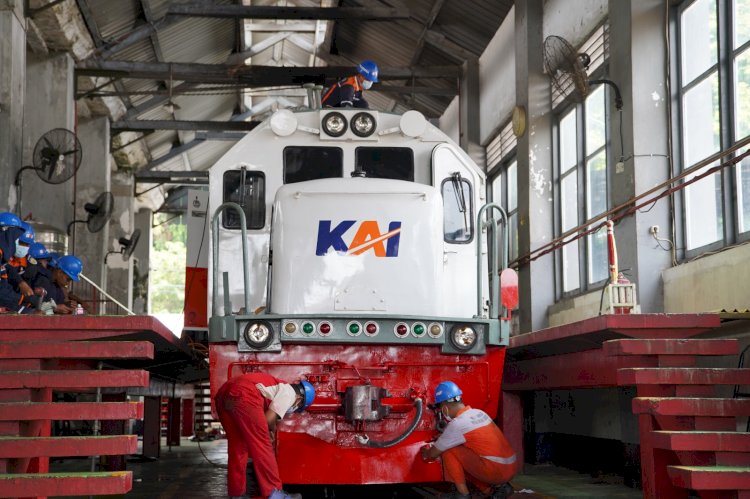 Persiapan jelang Nataru Daop 7 Madiun/ Dok KAI Daop 7) 