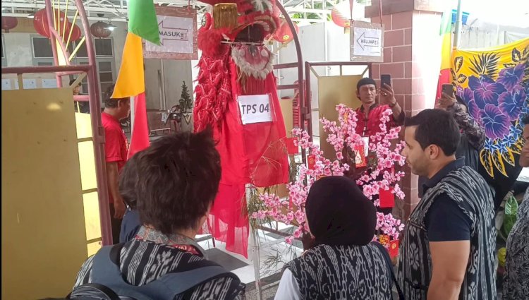 Suasana di TPS Pecinan Surabaya/RMOLJatim