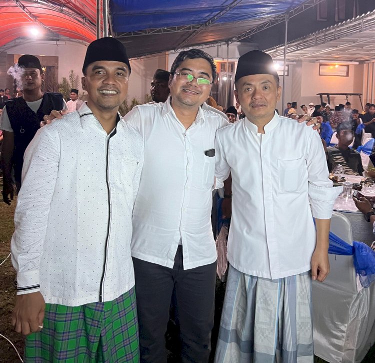Keterangan foto: Dari kiri, Lukman Hakim, Muhyi, Fauzan Jakfar