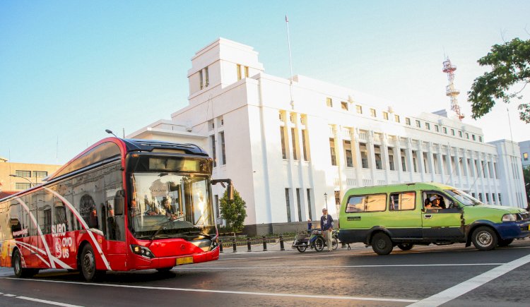 Teks foto: Bus Suroboyo/RMOLJatim