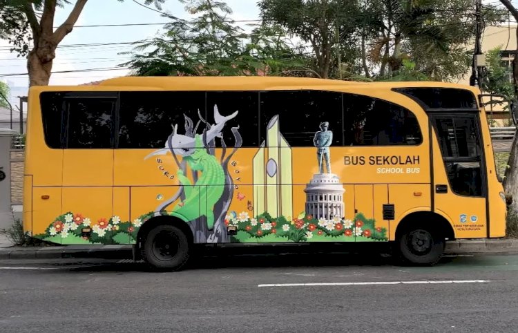 Bus Sekolah/RMOLJatim