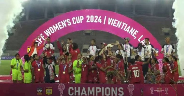 Timnas Putri Indonesia juara Piala AFF 2024/ist