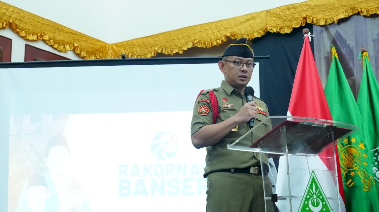 Kasatkornas Banser H Syafiq Syauqi