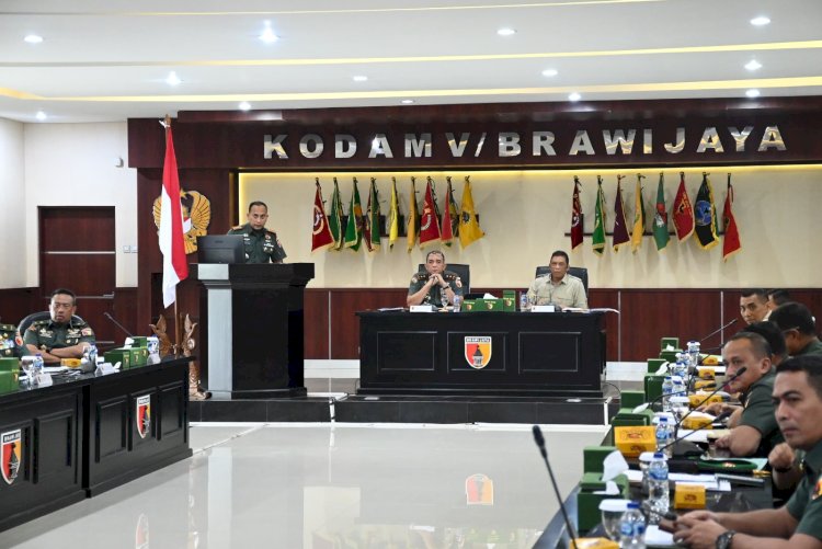 Pangdam V/Brawijaya mengumpulkan 17 Kodim/ist