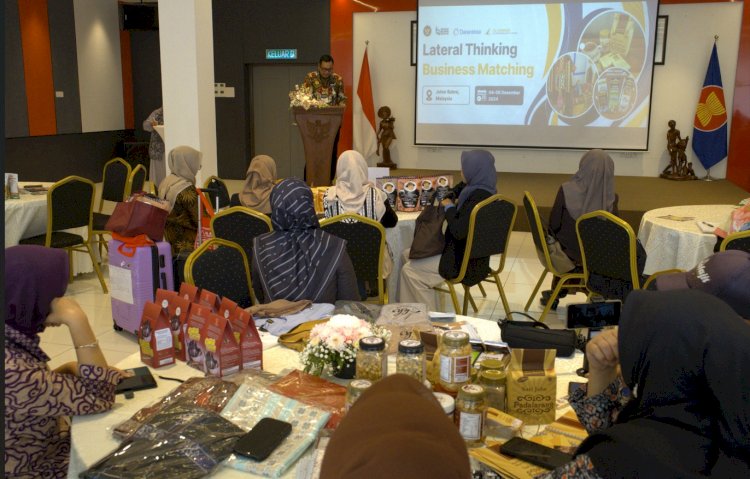 Kegiatan Lateral Thinking dan Business Matching yang digagas SIER bersama UMKM di Malaysia 