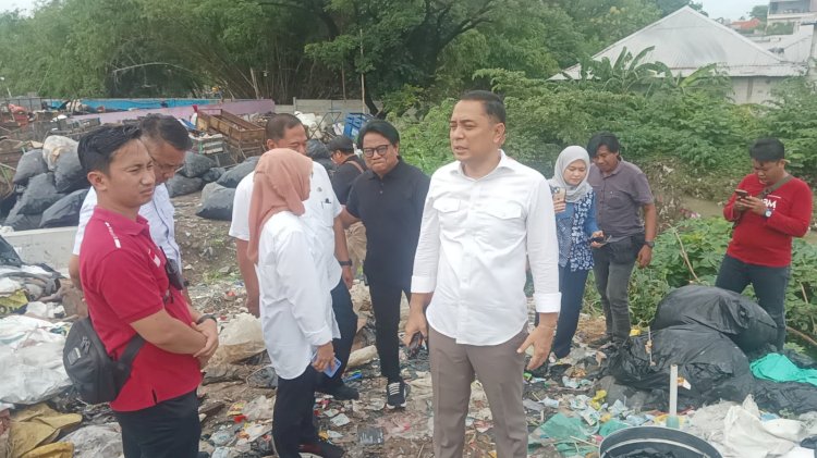 Eri Cahyadi sidak di titik lokasi banjir 