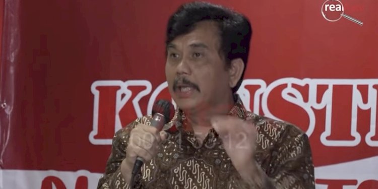 Direktur Eksekutif Lembaga Kajian Sabang Merauke Circle, Syahganda Nainggolan/tangkapan layar