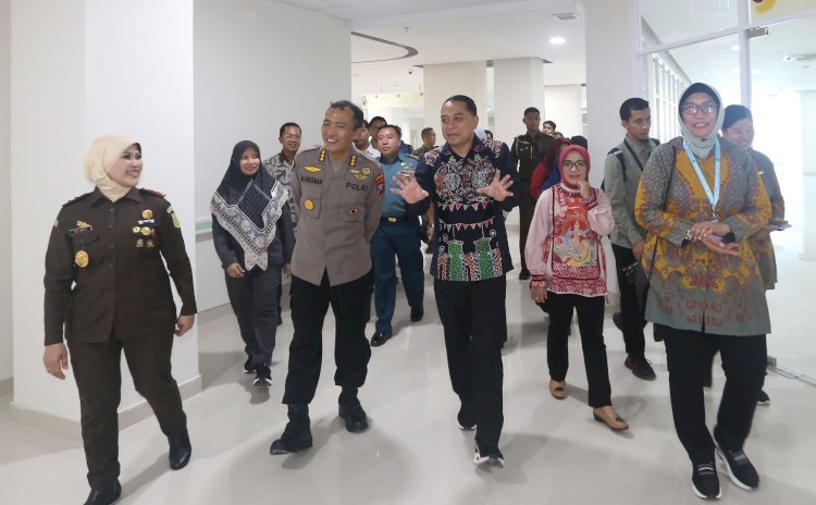 Peresmian RSUD Eka Candrarini/RMOLJatim