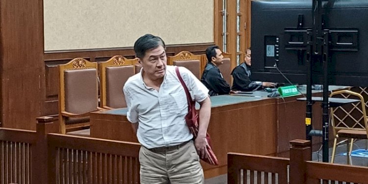 Budi Said menjalani sidang di Pengadilan Tipikor Jakarta Pusat/Ist