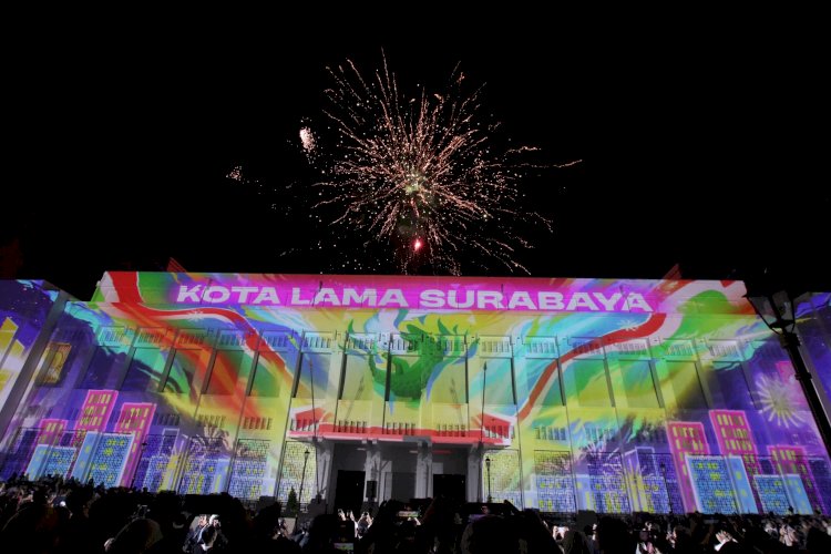 Teks foto: Kota Lama Surabaya/RMOLJatim