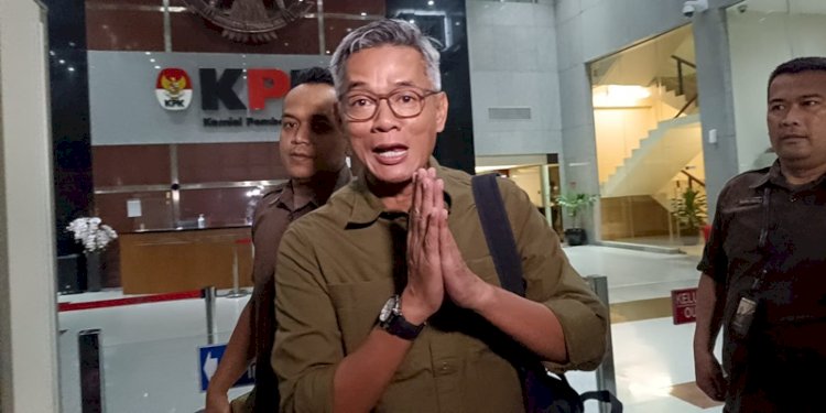 Mantan Komisioner KPU, Wahyu Setiawan Gedung Merah Putih KPK, Jalan Kuningan Persada Kav 4, Setiabudi, Jakarta Selatan, Senin, 6 Januari 2025/RMOL