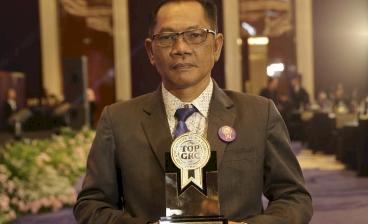 Dirut Perusahaan Umum Daerah Air Minum (Perumdam) Tirta Dharma Purabaya Kabupaten Madiun  Sumaryono/dokumen PDAM kabupaten Madiun
