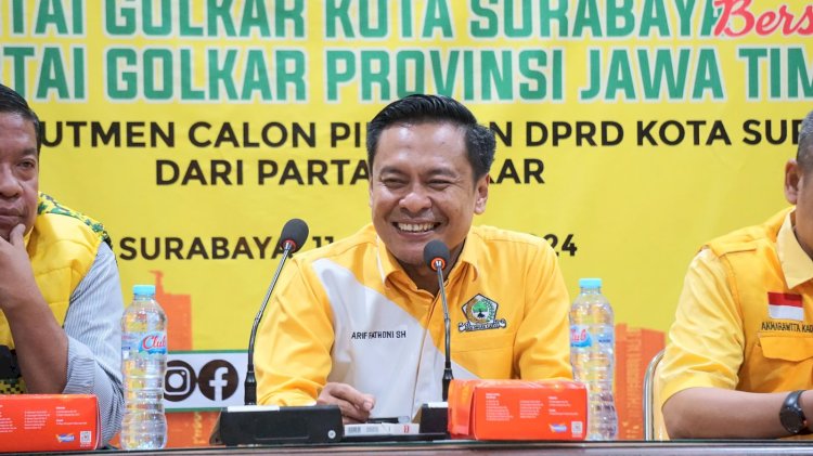 Teks foto: Arif Fathoni/RMOLJatim
