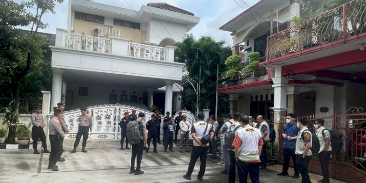 Rumah Hasto Kristiyanto saat digeledah KPK/Ist