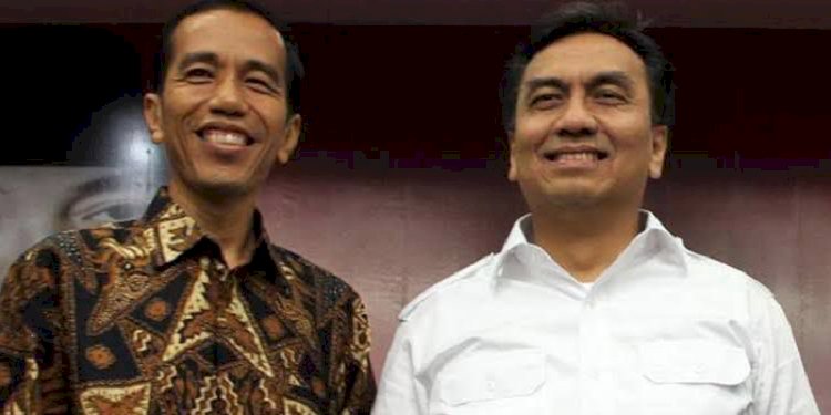  Effendi Simbolon bersama Joko Widodo/Ist