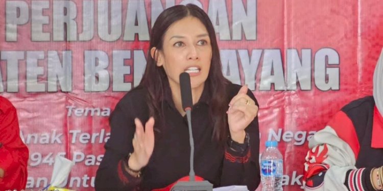 Maria Lestari, anggota DPR Fraksi PDIP/Net
