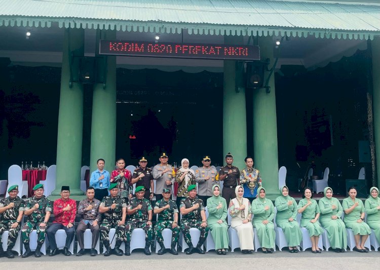 Pangdam V Brw Dan Dandim 0820 beserta jajaran dan forkopimda