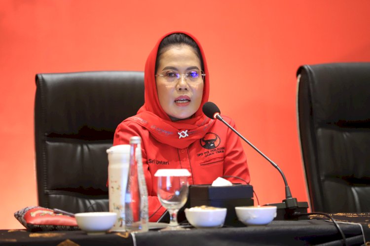 Sekretaris DPD PDI Perjuangan Jawa Timur, Sri Untari Bisowarno