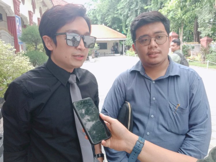 Tim Kuasa Hukum dari Puguh Prasetyo, Glen Petrica Endru ibrahim S.H., M.H dan Gregorius Pandapotan Simamora S.H.,M.H.,C.C.D.
