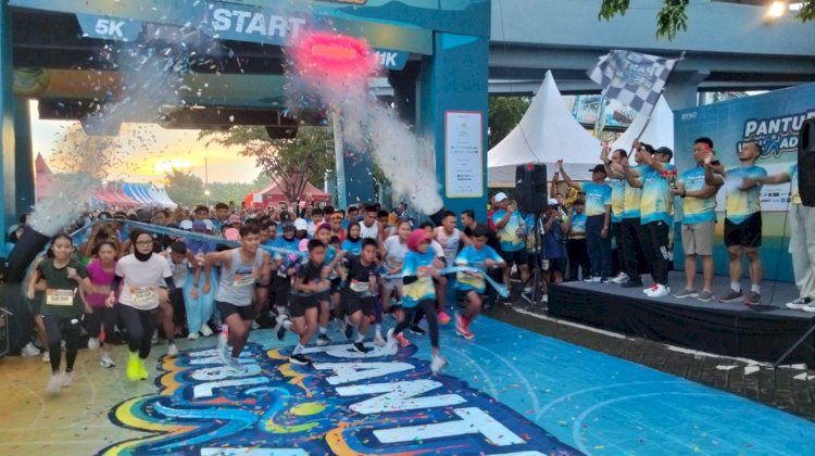 foto : Doc. Pelaksana Start Lari Pantu Run