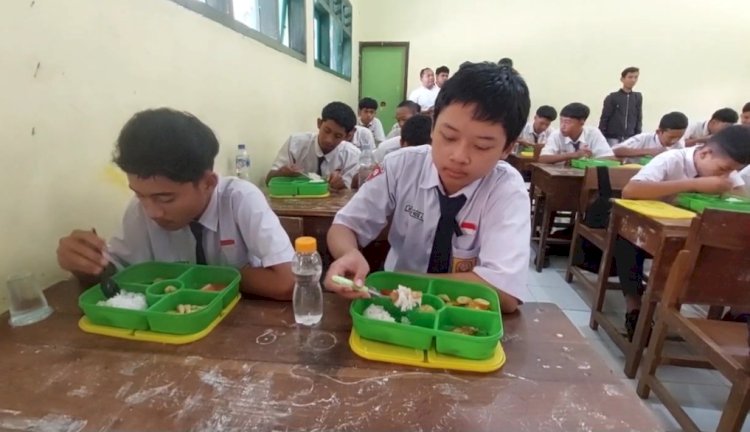 Program makan bergizi gratis mulai bergulir di Kabupaten Kediri/istimewa