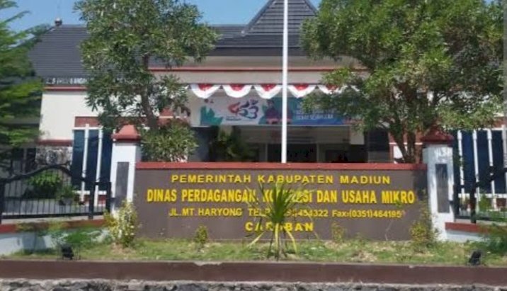 Kantor dinas perdagangan, koperasi dan usaha mikro kabupaten Madiun/ist