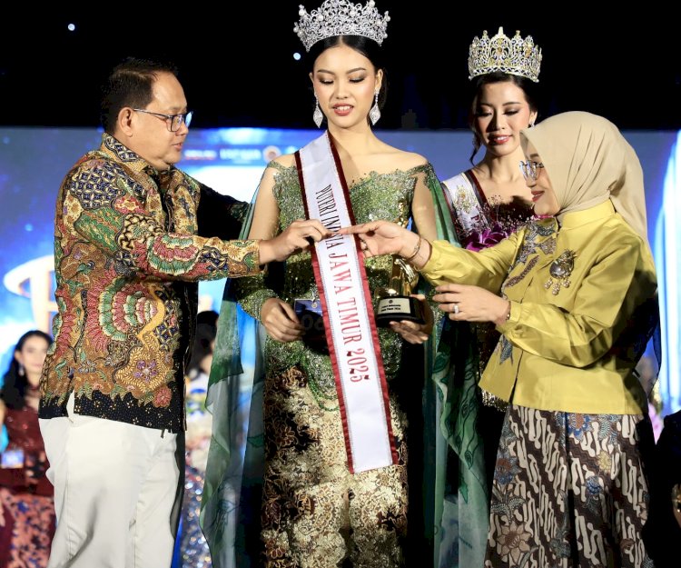 Grand final Puteri Indonesia Jatim yang diselenggarakan oleh IAPI