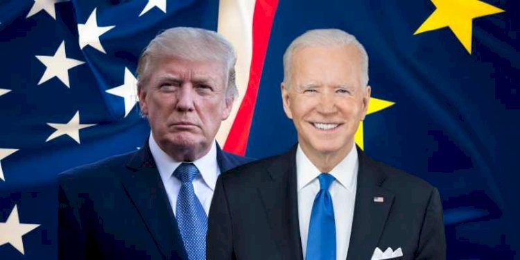 Donald Trump dan Joe Biden/Net