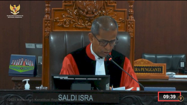 Hakim Konstitusi Saldi Isra/Ist