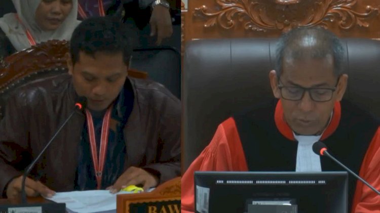 Suasana sidang 