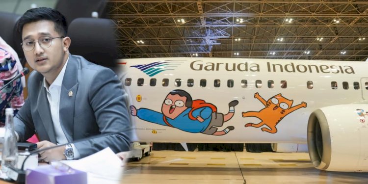 Tom Liwafa dan perawat Garuda bergambar IP lokal