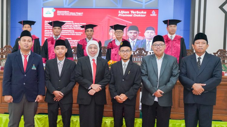 Khofifah Indar Parawansa saat berkunjung ke UIN KHAS Jember/Ist