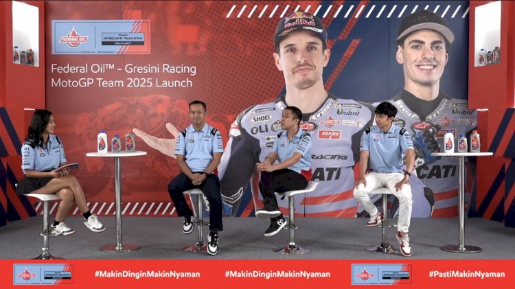  Federal Oil™ dan Gresini Racing menyambut MotoGP 2025 dengan talenta pembalap muda berbekat 