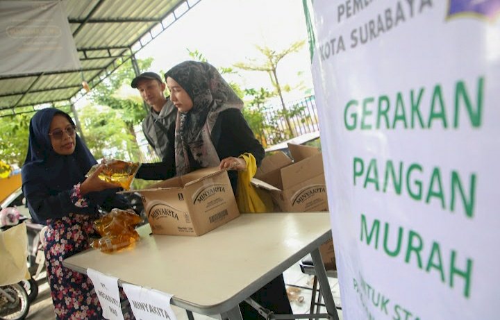 Gerakan Pangan Murah/RMOLJatim