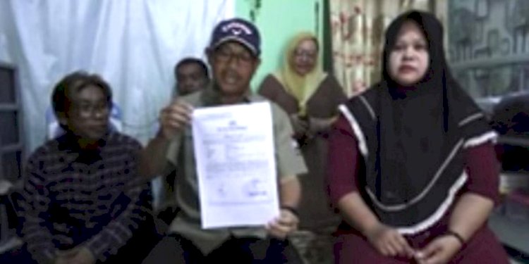 Keluarga Darso, korban penganiayaan oknum anggota Polisi, tak terima penetapan almarhum sebagai Tersangka/Dok