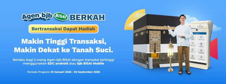 Foto : Hadiah Umroh Bagi Agen BJB BiSA