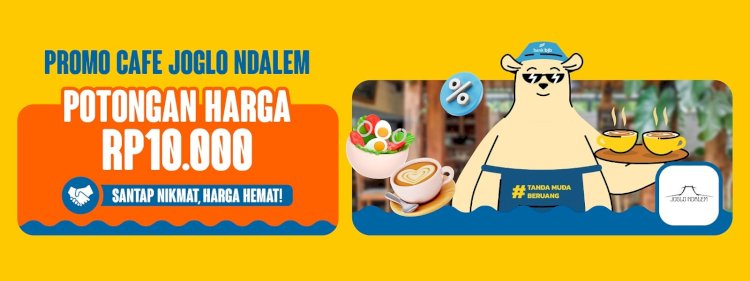 Foto : Nikmati Promo Diskon Cafe Joglo Ndalem