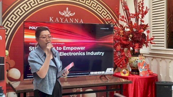 Head of Public Communications Polytron, Vina Julita Wijaya