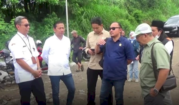 Komisi C DPRD Kota Malang saat ke lokasi TPA Supit Urang/Ist