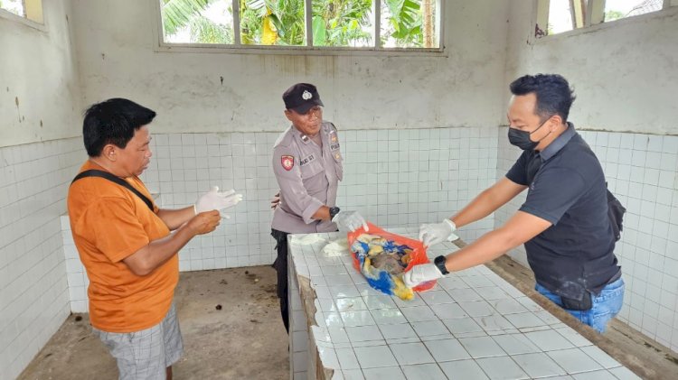 Bayi laki-laki usai dievakuasi ke Puskesmas Tanggul Jember/RMOLJatim