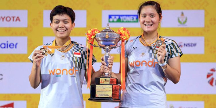 Ganda putri Lanny/Fadia menjuarai Thailand Masters 2025/Dok PBSI
