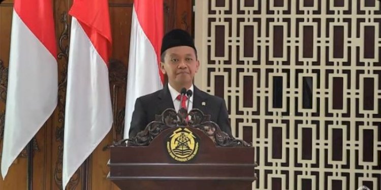 Menteri ESDM Bahlil Lahadalia/Ist