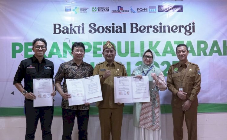 Suasana Bakti Sosial Bersinergi./RMOL Jatim    