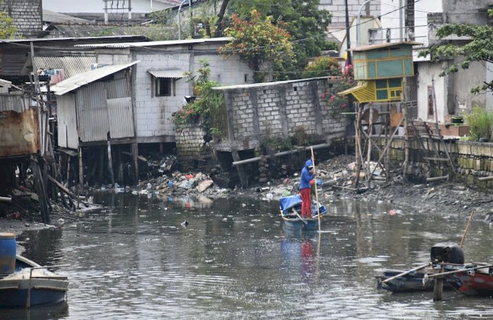 Kondisi Sungai Kalianak/RMOLJatim